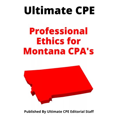 Professional Ethics for Montana CPAs 2023